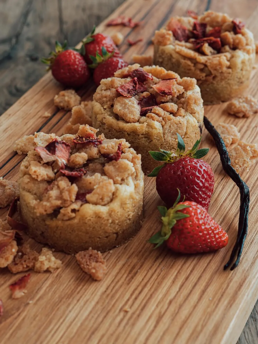 cookie à la fraise